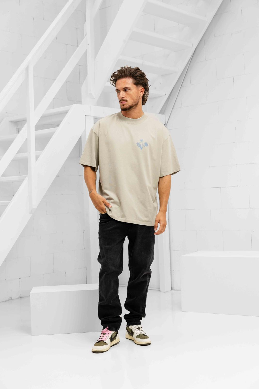 Hemera Flower T-Shirt Stone