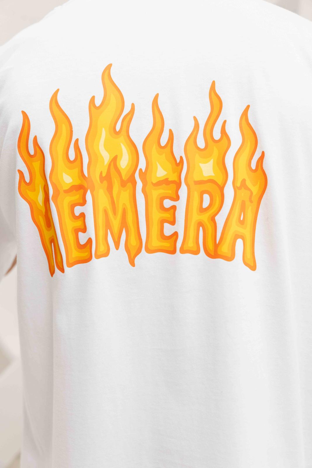 Hemera On Fire T-Shirt Wit