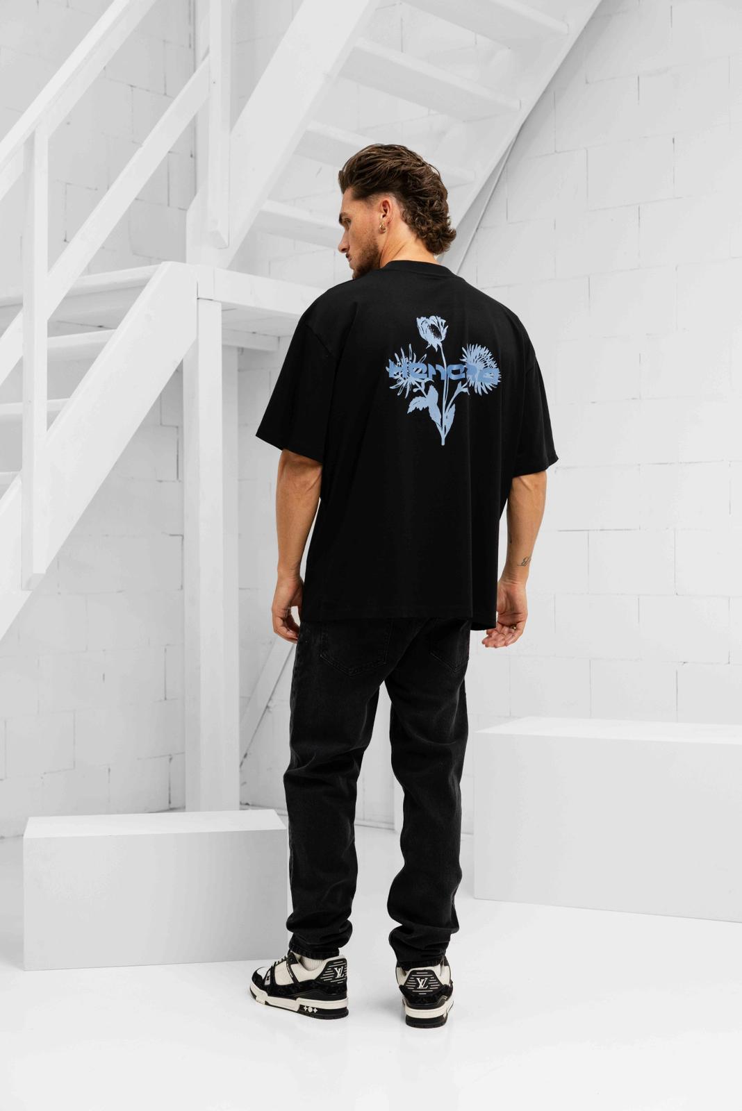 Hemera Flower T-Shirt Zwart