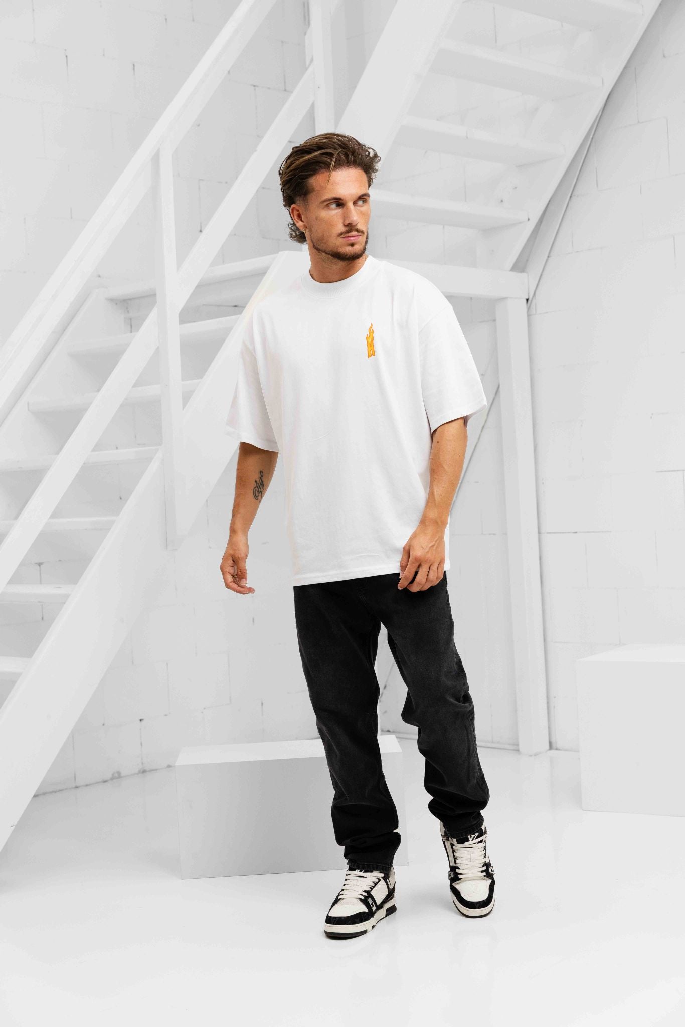 Hemera On Fire T-Shirt Wit